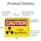 Signmission Radiation & Laser Sign, 12 in H x 18 in W, Plastic, Rectangle OS-2PACK-CR-P-1218-L-10197 - alternate 5